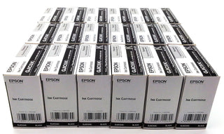 Lot of 25 Epson GJIC5-K Ink Cartridges ColorWorks Printer Black OEM C13S020563