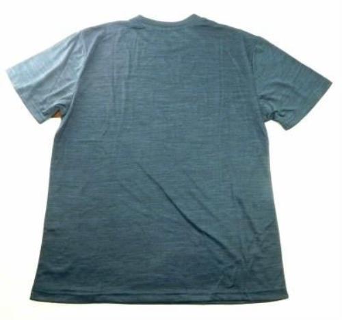 Men's T-Shirt Bollinger Casual Short Sleeve Tee Round Neck Sports Grey