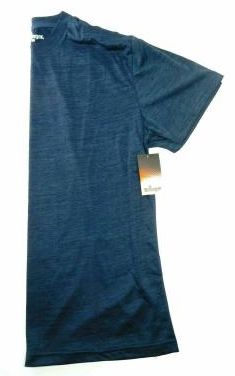 Men's T-Shirt Bollinger Casual Short Sleeve Tee Round Neck Sports Grey