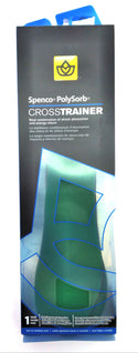 Spenco Women's Insoles Polysorb Cross Trainer Full Length Size 3 - 4