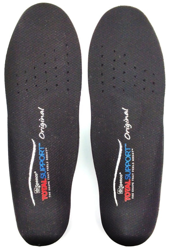 Spenco Women's Total Support Insoles Semi-rigid Orthotic Arch Support Size 3 - 4