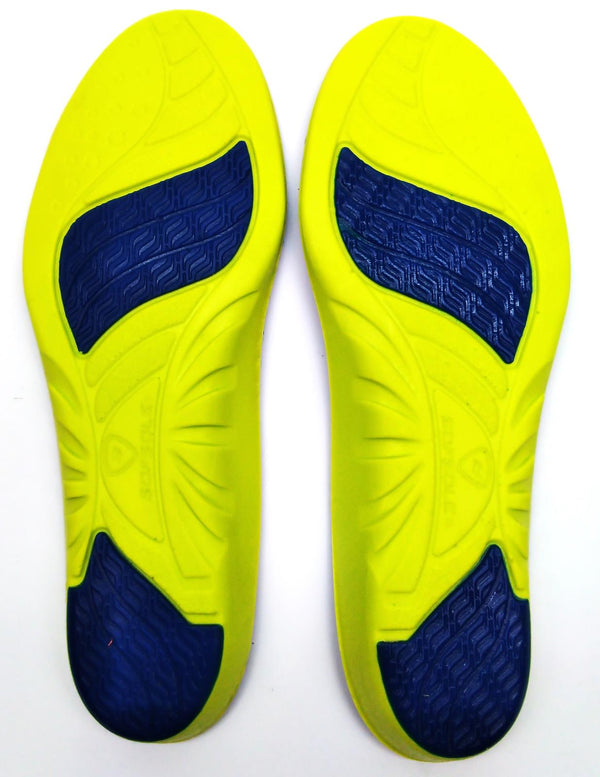 Sof Sole Women's Athlete Perform Insole Medium Thickness Size 5 - 7.5 Blue
