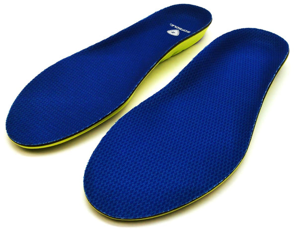 Sof Sole Women's Athlete Perform Insole Medium Thickness Size 5 - 7.5 Blue