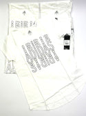 Lot of 30 Adidas Girls'  T-Shirt Raglan Graphic Short Sleeve Tee White Large New