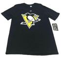 Penguins Hockey T-Shirt NHL Youth Short Sleeved #19 Black X-Large New