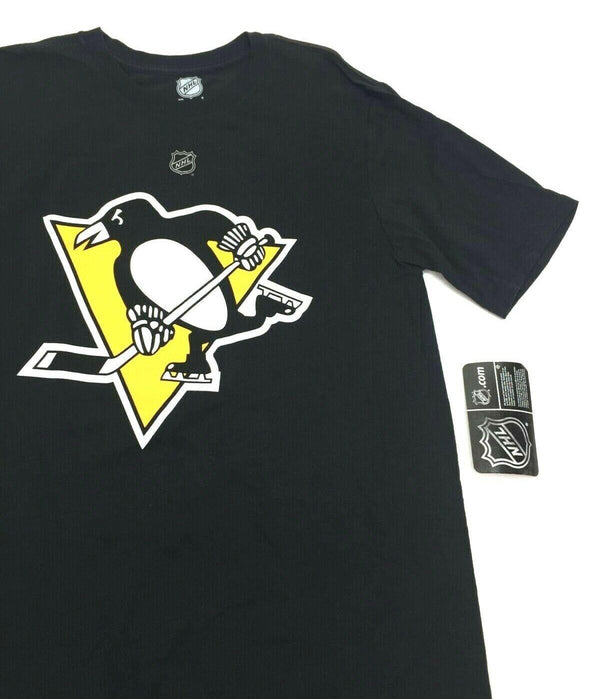 Penguins Hockey T-Shirt NHL Youth Short Sleeved #19 Black X-Large New