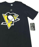 Penguins Hockey T-Shirt NHL Youth Short Sleeved #19 Black X-Large New