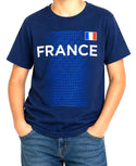 France Boy's T-Shirt Gen 2 Outerstuff Youth Soccer One Team Short Sleeve Navy