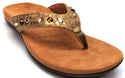 Vionic Women's Lucia Sandals Thong Slide Orthotic Flip Flop Toe-Post Comfort