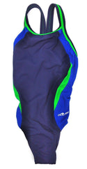 Dolfin Women's Swimsuit One Piece DBX Back Reliance Colorblock Soft Fit Swimwear