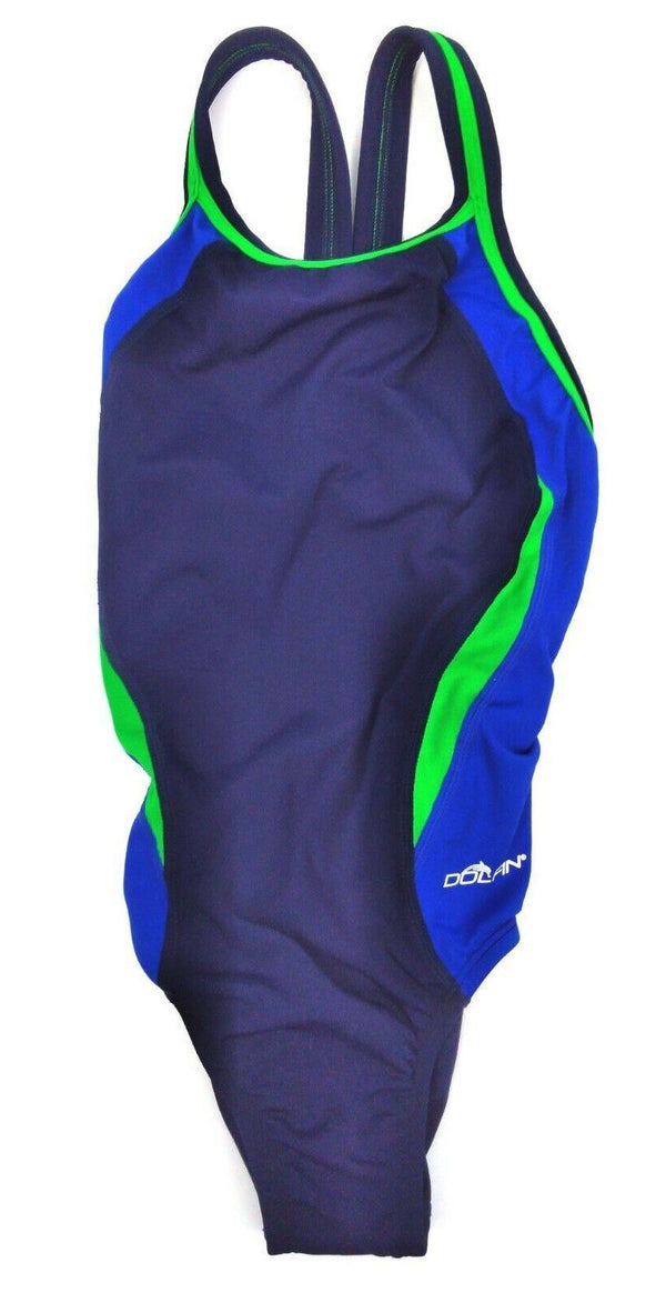 Dolfin Women's Swimsuit One Piece DBX Back Reliance Colorblock Soft Fit Swimwear