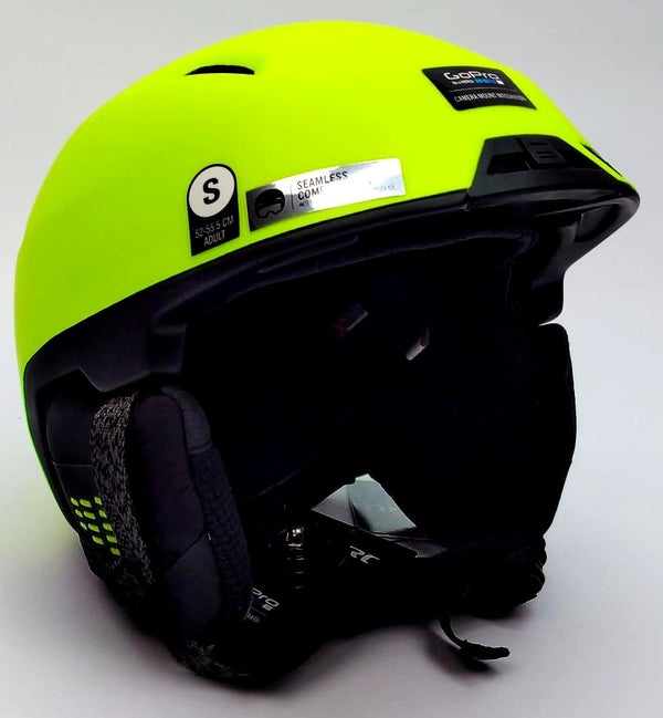 Giro Edit Adult Snowboard Helmet GoPro Mount Green Small