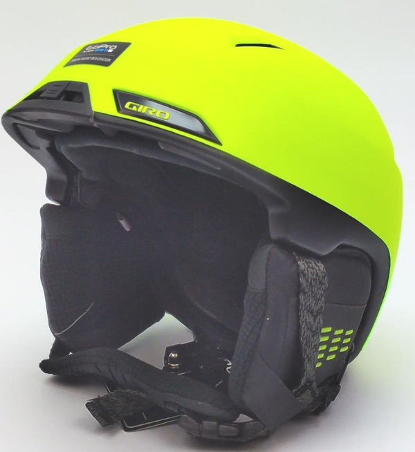 Giro Edit Adult Snowboard Helmet GoPro Mount Green Small